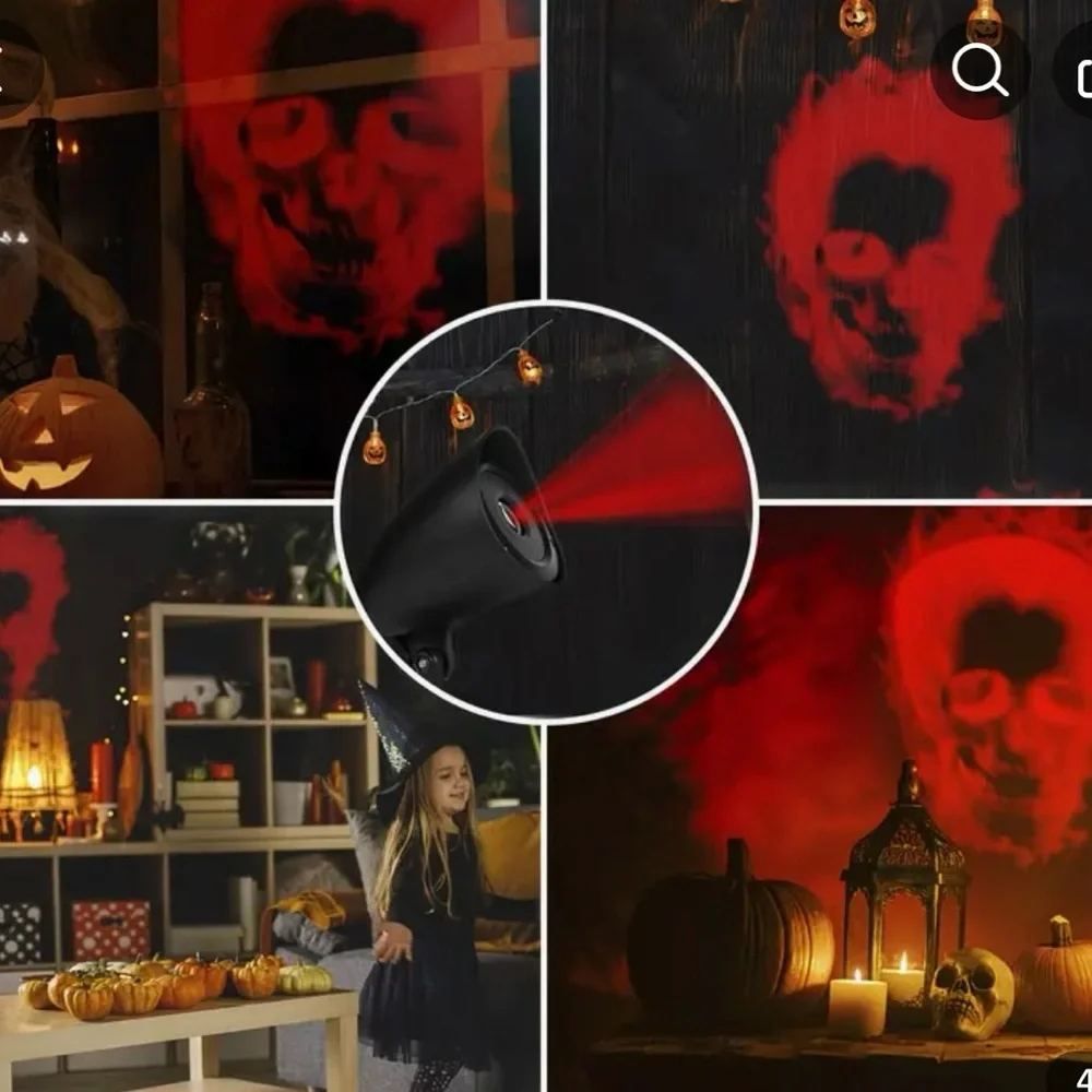 Halloween projector lights